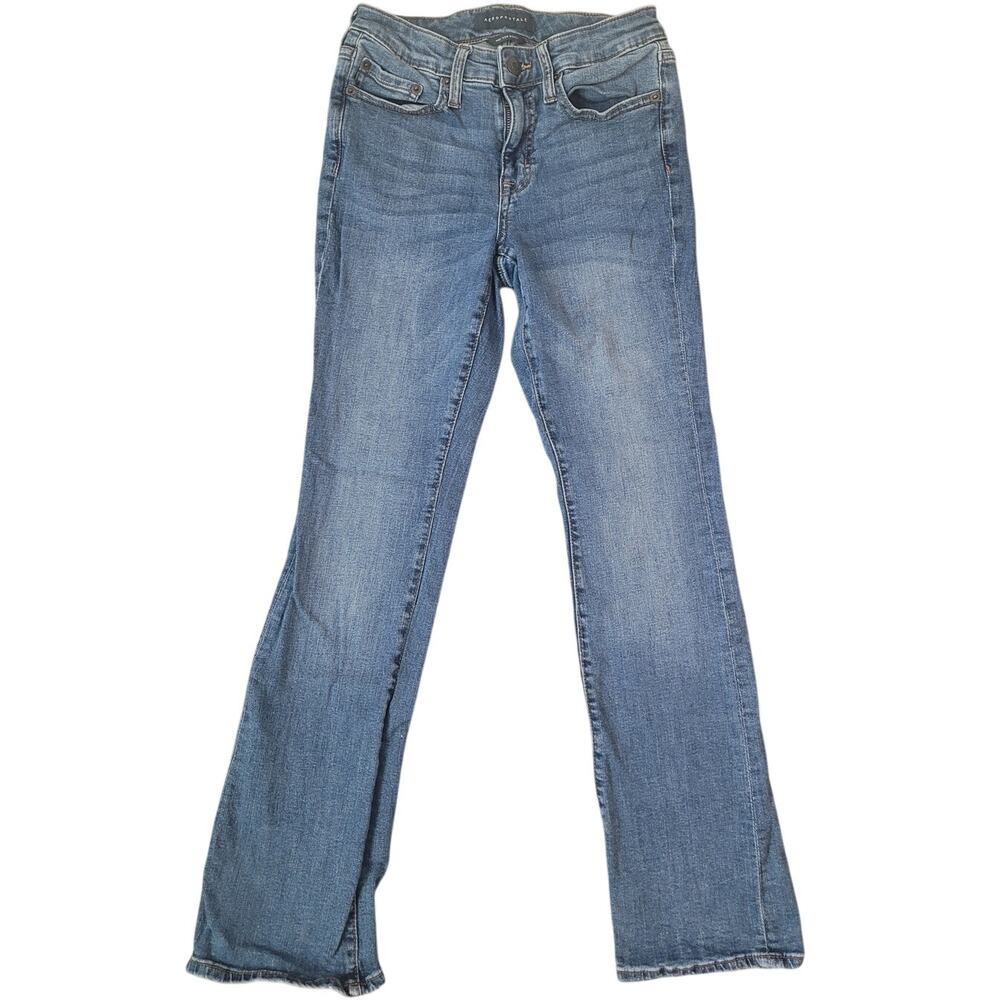 Aeropostale Bootcut Jeans 2S Y2K Mall Girl Festival Retro Boho
